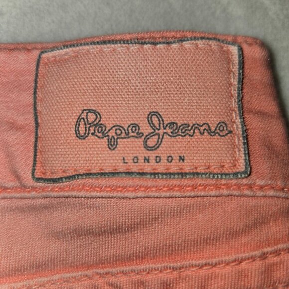 Pepe Jeans Ladies  Pixie Skinny regular waist slim leg washed size 29 - Picture 7 of 12